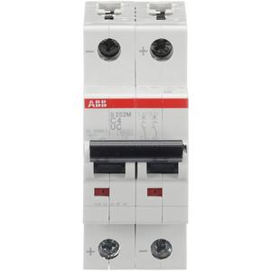 Leitungsschutzschalter - LS-Schutzschalter 2-polig 10kA C-Char 4A 2TE - 2CDS272061R0044