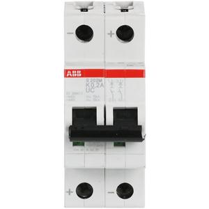 Leitungsschutzschalter - LS-Schutzschalter 2-polig 10kA K-Char 0,2A 2TE - 2CDS272061R0087