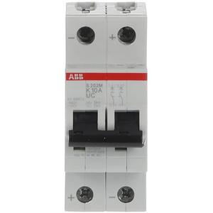 Leitungsschutzschalter - LS-Schutzschalter 2-polig 10kA K-Char 10A 2TE - 2CDS272061R0427