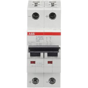 Leitungsschutzschalter - LS-Schutzschalter 2-polig 10kA K-Char 20A 2TE - 2CDS272061R0487