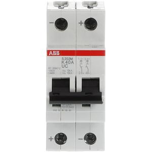 Leitungsschutzschalter - LS-Schutzschalter 2-polig 10kA K-Char 40A 2TE - 2CDS272061R0557