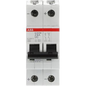 Leitungsschutzschalter - LS-Schutzschalter 2-polig 10kA Z-Char 6A 2TE - 2CDS272061R0378