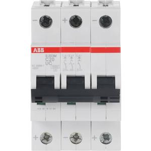 Leitungsschutzschalter - LS-Schutzschalter 3-polig 10kA /10kA C-Char 20A 3TE - 2CDS273061R0204