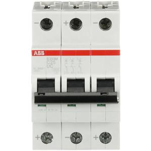 Leitungsschutzschalter - LS-Schutzschalter 3-polig 10kA /10kA C-Char 25A 3TE - 2CDS273061R0254