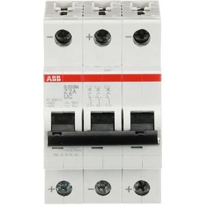 Leitungsschutzschalter - LS-Schutzschalter 3-polig 10kA /10kA Z-Char 2A 3TE - 2CDS273061R0278