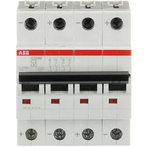 Leitungsschutzschalter - LS-Schutzschalter 4-polig 10kA /10kA C-Char 2A 4TE - 2CDS274061R0024