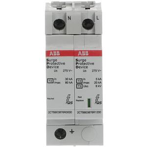 Überspannungsableiter für Energietechnik/Stromversorgung - OVR T2 N1 20-275 P QS SPD Typ 2 für 230/400V TT-1Phasig - 2CTB803872R1200