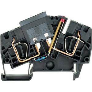 Sicherungs-Reihenklemme - Z-Reihe Sicherungs-Reihenklemme Bemessungsquerschnitt: 6 mm² Zugfed - 1814700000