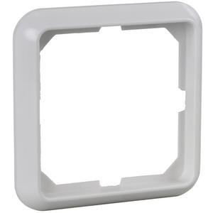 Abdeckrahmen - Rahmen 1-fach FASHION Duro reinweiß - 204104