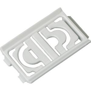 Zubehör für Niederspannungs-Schalttechnik - Abdeckung Anschlussöffnung DILM40-65 (8Stück) - 106491