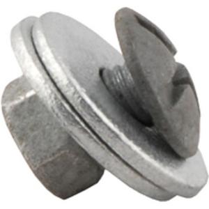 Trennwandbefestigung für Kabeltragsystem - Befestigungssatz Trennsteg M6 für Kabelleiter tauchfeuerverzinkt - LFDVGM6