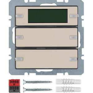Tastsensoren KNX - KNX Tastsensor 2-fach m. Raumtemperaturregler Q.X - 75662726
