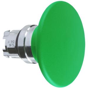 Frontelement für Pilztaster - Frontelement rund für Drucktaster Ø 22 mm o. Rastung Pilzdruckt. Ø 60mm grün - ZB4BR3