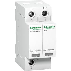 Überspannungsableiter für Energietechnik/Stromversorgung - IPRD8 modularer ÜberspannungsabLeiter 1p+N 350V - A9L08500
