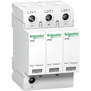 Überspannungsableiter für Energietechnik/Stromversorgung - IPRD65r modularer ÜberspannungsabLeiter 3p+N 350V mit Remote-Trans. - A9L65301
