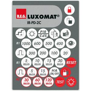 Zubehör für Bewegungsmelder - Infrarotfernbedienung zur bequemen Einstellung - BEG92475