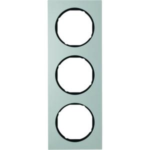 Abdeckrahmen - Rahmen Berker R.3 Alu/schwarz - 10132284