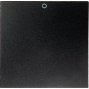 Abdeckung für Schalter, Taster, Dimmer, Jalousie - Wippe mit Aufdruck "0" Berker B.3/B.7 anthrazit matt - 16221606