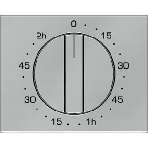 Abdeckung für Schalter, Taster, Dimmer, Jalousie - Zentralstück mit Regulierknopf für mechanische Zeitschaltuhr Berker K. - 16357104