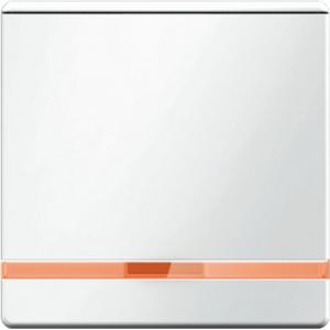 Abdeckung für Schalter, Taster, Dimmer, Jalousie - Wippe mit 2 beiliegenden Linsen und großem Beschriftungsfeld Berker Q. - 16966089