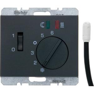 Raumtemperaturregler - Fußbodentemperaturregler mit Schließer Zentralstück Wippschalter Be - 20347106