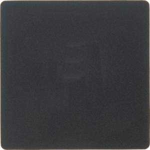 Abdeckung für Schalter, Taster, Dimmer, Jalousie - Zentralplatte für Sensoreinsatz Zentralplattensystem anthrazit matt - 75940485