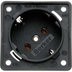 Steckdose - Steckdose SCHUKO 45° Integro Einsätze anthrazit matt - 841852525