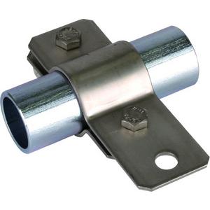 Erdungsrohrschelle - Erdungsrohrschelle D 76mm mit Anschlussbohrung D 11mm NIRO - 410389