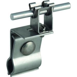 Dachleitungshalter für Blitzschutz - Dachleitungshalter Al für Metalldächer Anschlusswulst Rd 20-25mm für Rd - 223041