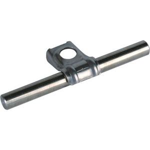 Leitungshalter für Blitzschutz - Einschraubenüberleger-DEHNQUICK NIRO für Rd 6-10mm B 6,5mm - 202169