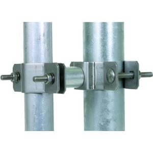 Zubehör für Erdung und Blitzschutz - Befestigungsschelle für Rohre D 40mm mit DS 35mm für Standrohre D 45-65mm - 105161