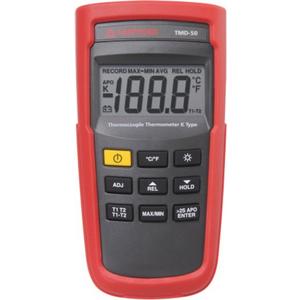 Messgerät für Temperatur und Klima - Digitales Thermometer Typ K mit zwei Eingängen - 3730150
