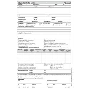 Dokumentation - Prüfprotokoll 0701/0702 - 3313435