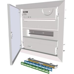 Installationskleinverteiler - Hohlwand Kleinverteiler mit flacher Stahlblechtür 1-reihig - 178822