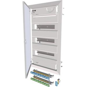 Installationskleinverteiler - Hohlwand Kleinverteiler mit flacher Stahlblechtür 3-reihig - 178826