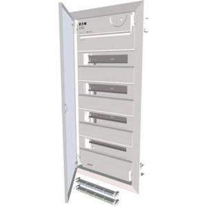 Installationskleinverteiler - Hohlwand Kleinverteiler mit flacher Stahlblechtür 4-reihig - 178812