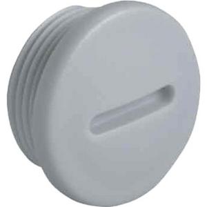 Verschlussschraube - Verschlussschraube für Kabelverschraubung PG48 Polystrol hellgrau - 8848.48