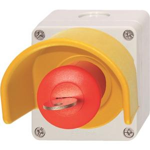 Befehls- und Meldegeräte-Kombination im Gehäuse - Feuerwehr-NOT-AUS-Taster - BG10P44S3-11+SK