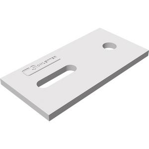 Photovoltaik-Dachbefestigung - Montageplatte für Stockschraube M10 / M12 ALU - 119002-000