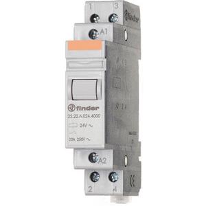 Installationsrelais - Installationsrelais für DIN-Schiene 2 S 230 V AC Serie 22 - 22.22.8.230.4000
