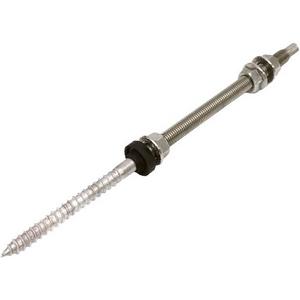 Photovoltaik-Montagesystem - Montagesystem Schrägdach Stockschraube für 3 PV Module