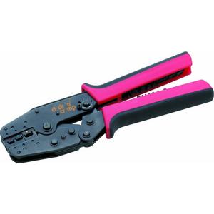 Presswerkzeug Kabelschuhe/Verbinder, Aderendhülsen, Schirmanschluss - Presszange komplett mit Einsatz 220 mm für isolierte Kabelschuhe - 106144