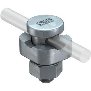 Verbinder für Blitzschutz - Verbindungsklemme für Rundleiter St FT - 5304105