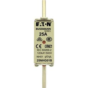 NH-Sicherungseinsatz - Sicherungseinsatz Niederspannung 25 A AC 500 V NH01 gL/gG IEC - 25NHG01B