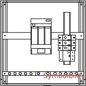 Anschlussschrank - Niederspannungsverteilungen HSK 160T ÜA(3+1)B/C 440 - HS46601.BC