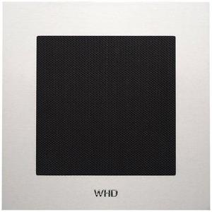 Abdeckung für Schalter, Taster, Dimmer, Jalousie - Blende EB M240W Edelstahlblende quadratisch Gitter weiß - 1480 0007 24003