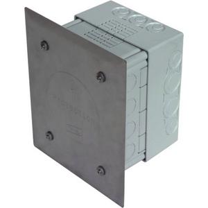 Zubehör für Erdung und Blitzschutz - Trennstellenkasten f. WDV-Systeme 185x145x90mm K-grau V2A - 476050