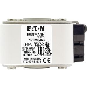 NH-Sicherungseinsatz - Sicherungseinsatz hohe Drehzahl 900 A AC 690 V size 3 aR IEC UL - 170M6463