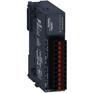 Feldbus, Dez. Peripherie - Digitales Ein-/Ausgangs-Modul - TM3 Modul - 8 E/As Relais Federzugklemme - TM3DM8RG