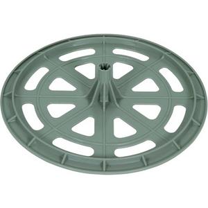 Sockel für Fangeinrichtung Blitzschutz - DEHNiso-DLH Grundplatte D 300mm mit Steckbuchse D 10mm PE - 253300